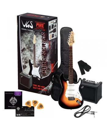 Chitara electrica VGS RC-100 Set 3-Tone sunburst